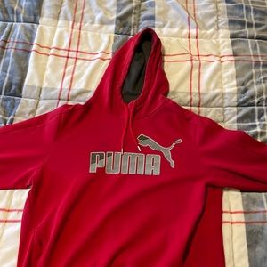 Puma Mens small sweater red US/S